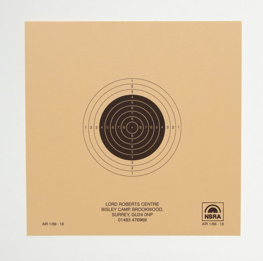 NSRA Air 1/89-18 (10M 1 Target Rifle)