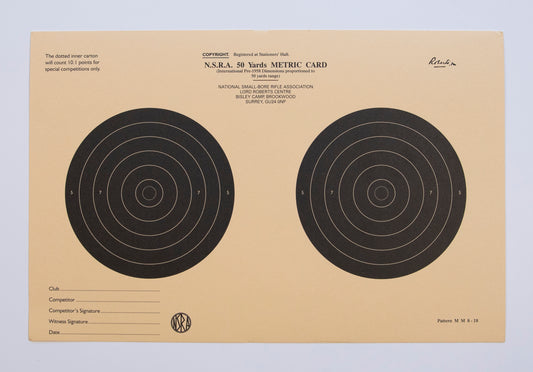 NSRA 50 Yard  (MM8-18)