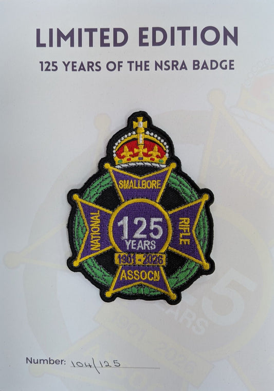 NSRA 125 year Sew/Iron on Patch