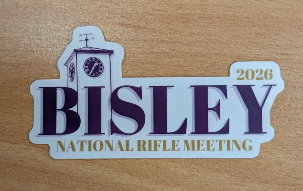 Bisley 2026 Gun box Stickers