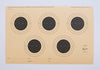 NSRA 25 Yard Cadets & Schools 5 bull Target (2505CS-18)